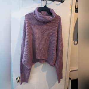 Reitmans Cowl Neck Cropped Sweater